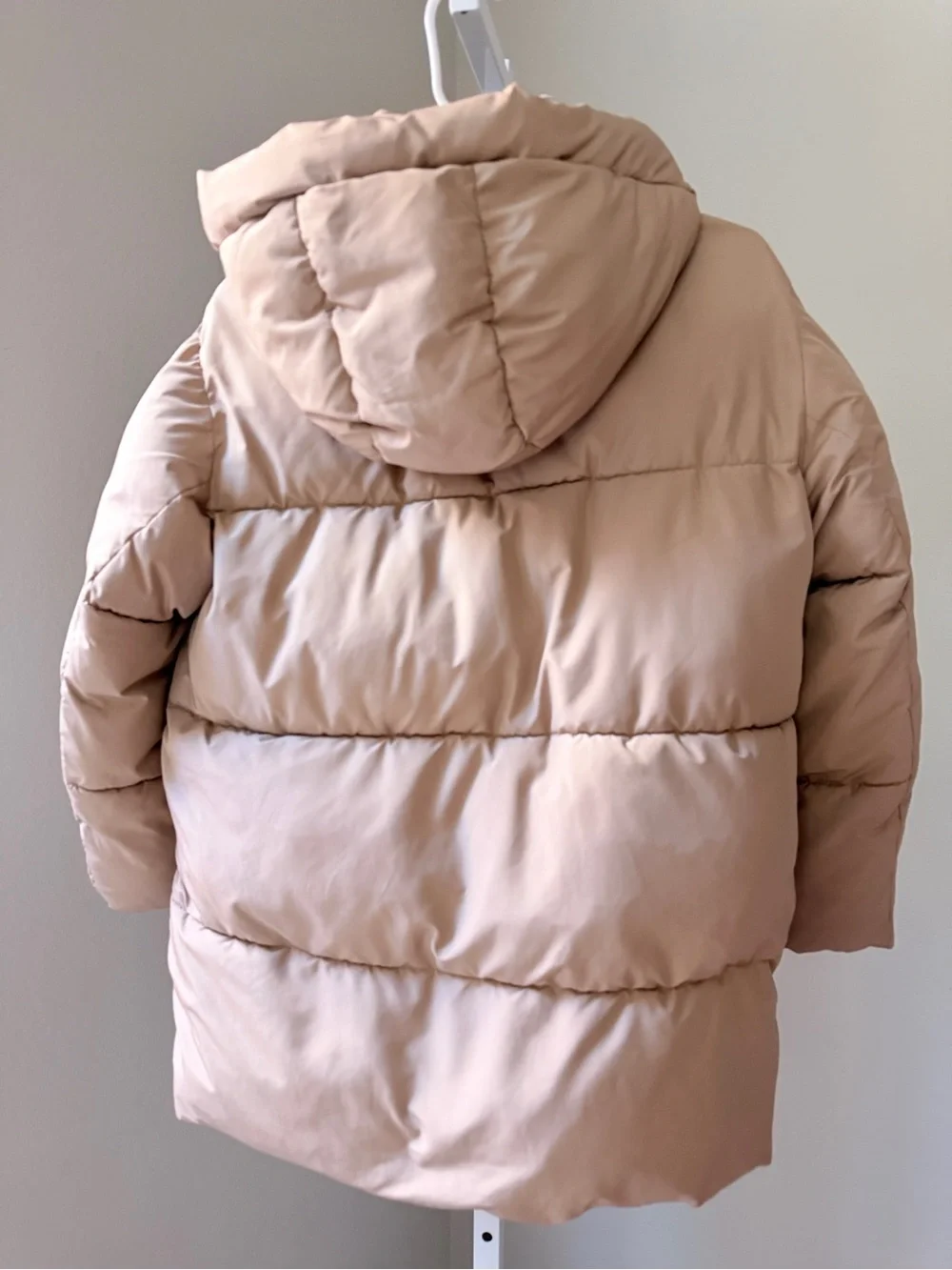 ZARA KIDS Neutral Beige Puffer Jacket SIZE 11-12 yrs